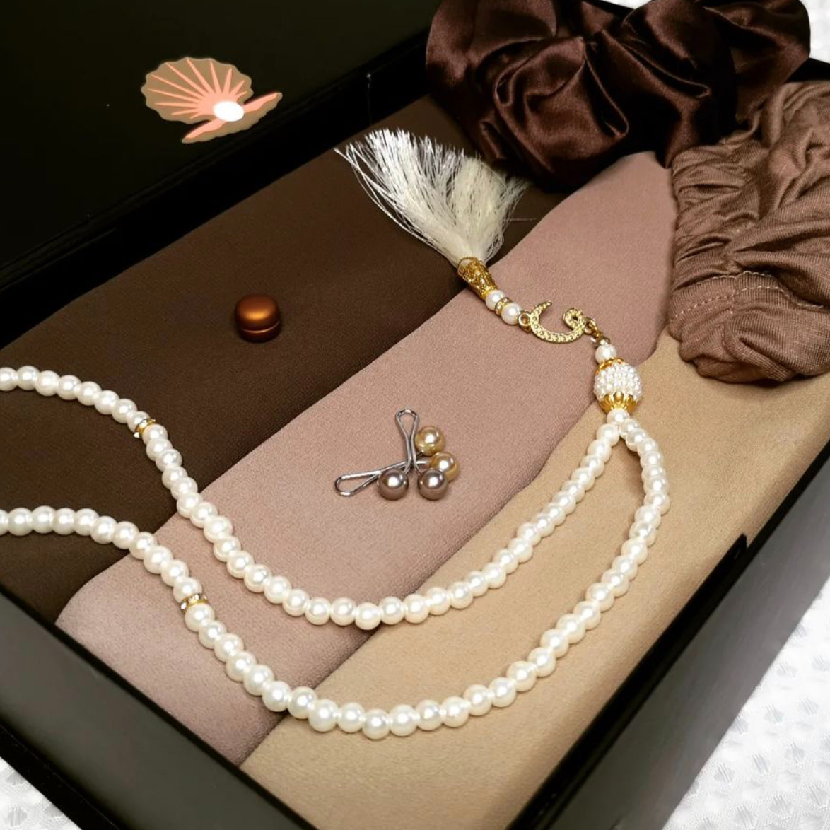 Hijab Boxes - Mahogany Collection
