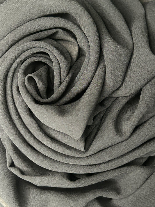 Georgette Chiffon - Olive Green