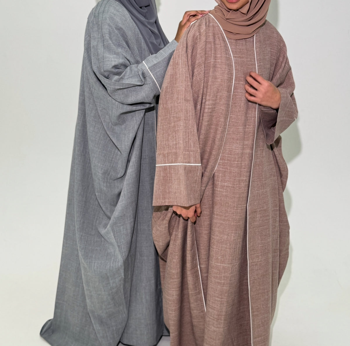 MINA Abaya 3 piece - Butterfly Cut