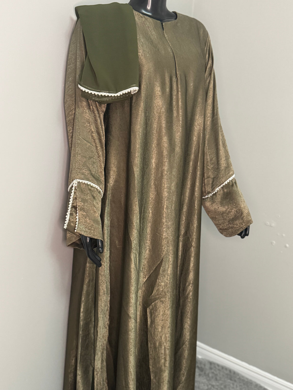 Noor Velvet - Olive