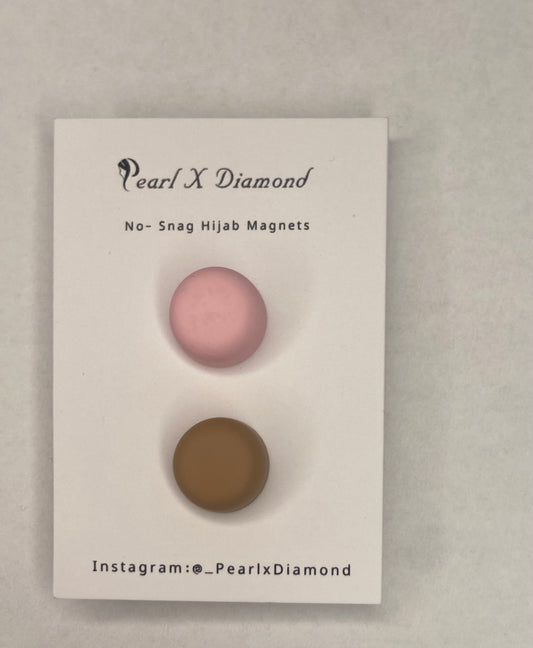 Magnet  2 in a pack - nude & pink